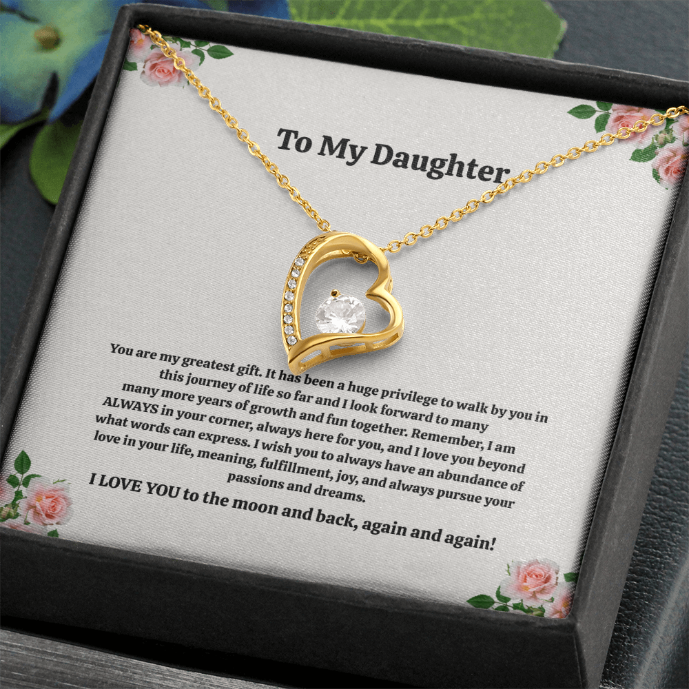To My Daughter | Forever Love Necklace