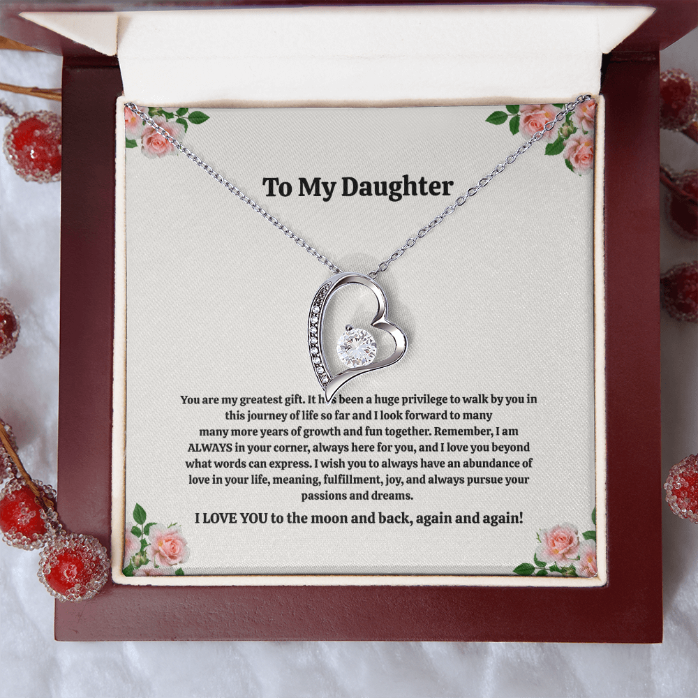 To My Daughter | Forever Love Necklace