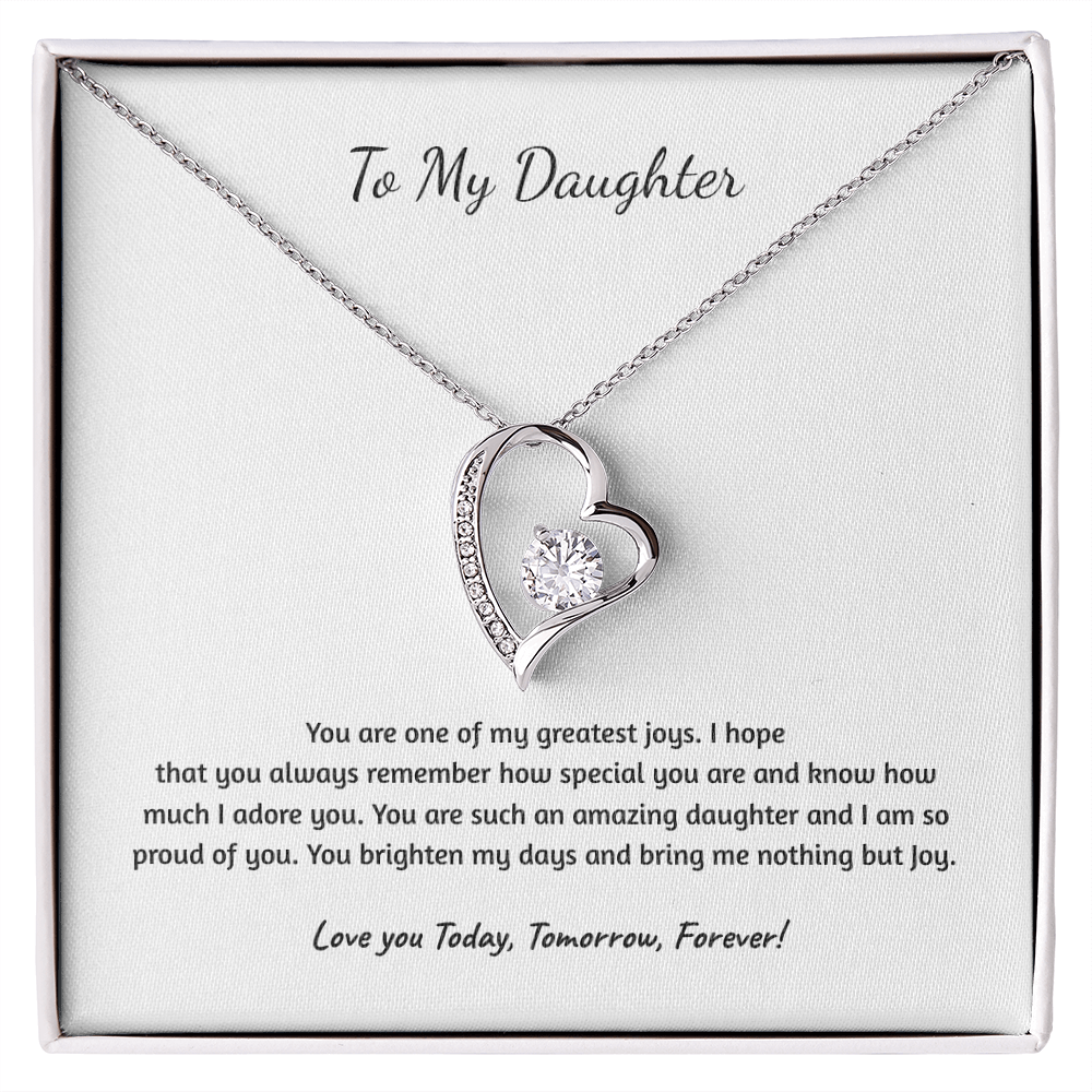 To My Daughter | Forever Love Necklace