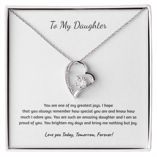 To My Daughter | Forever Love Necklace