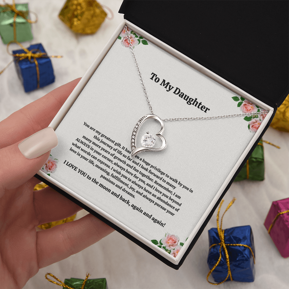 To My Daughter | Forever Love Necklace