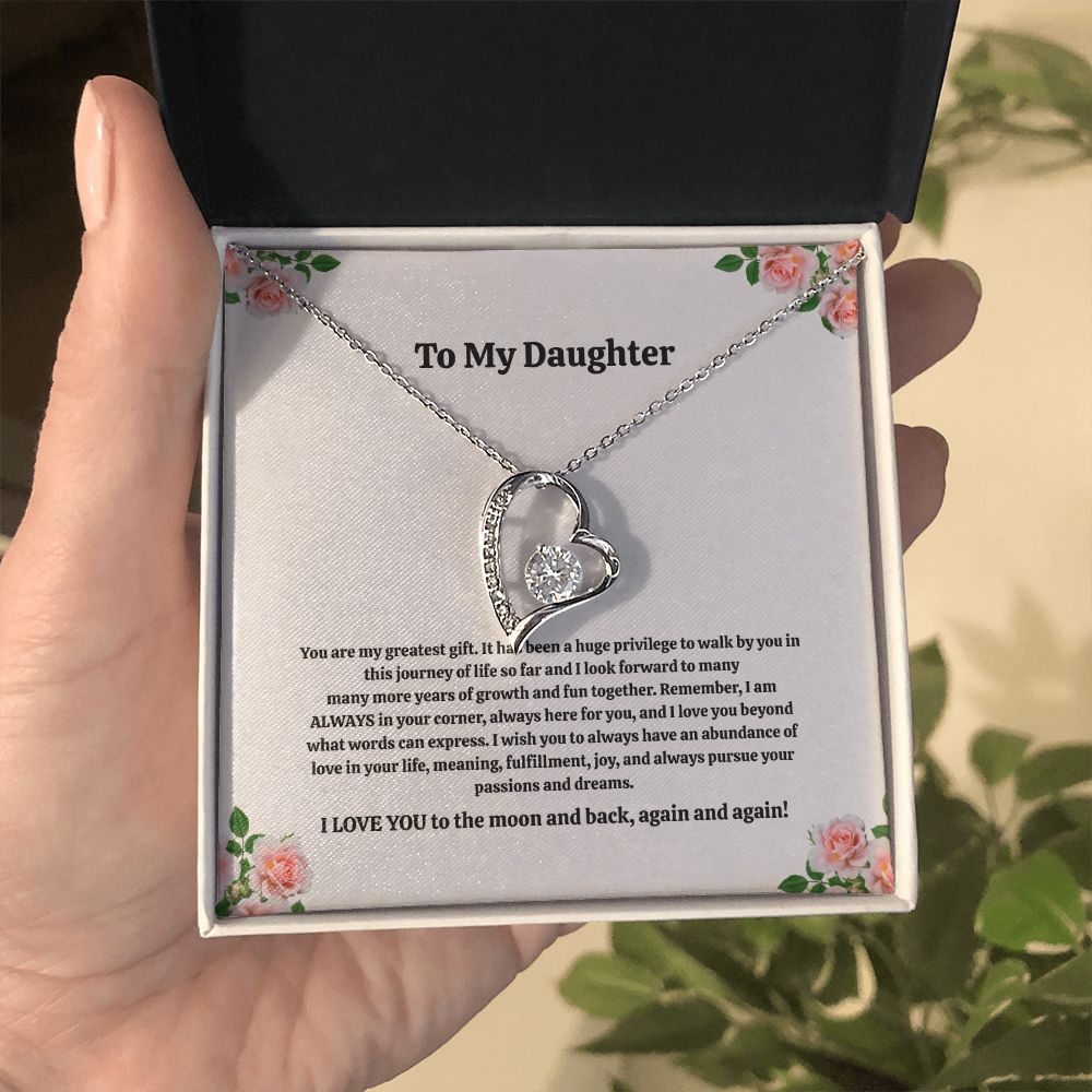 To My Daughter | Forever Love Necklace