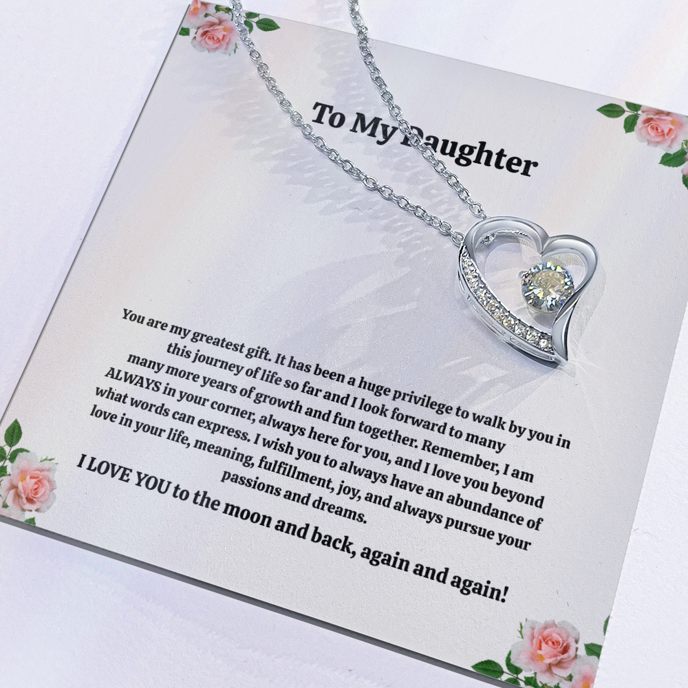 To My Daughter | Forever Love Necklace