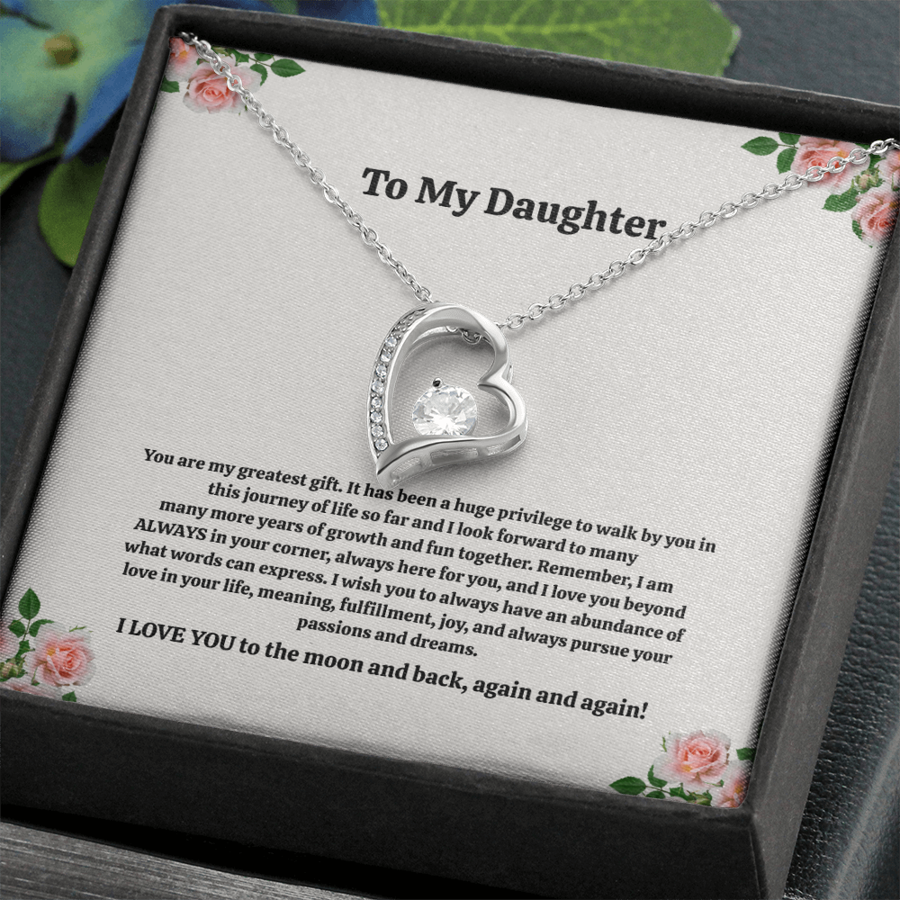 To My Daughter | Forever Love Necklace