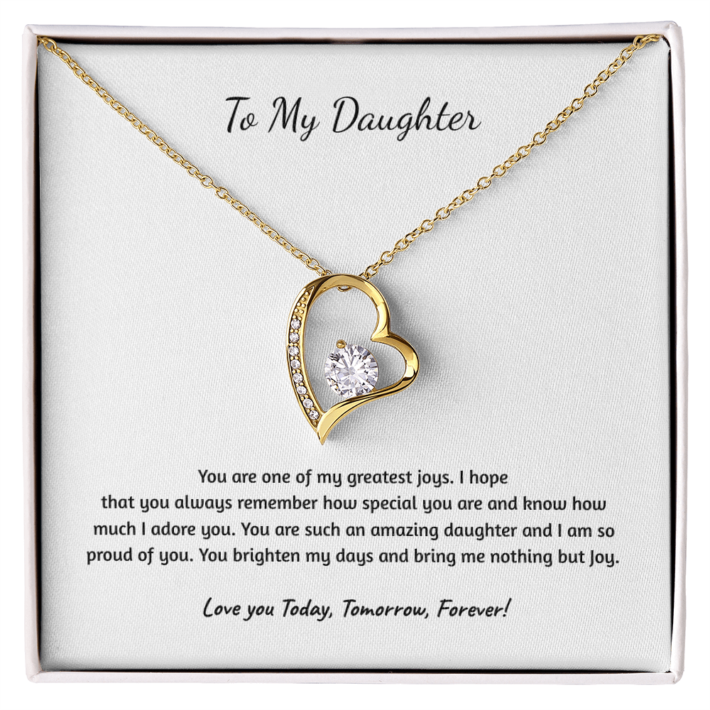 To My Daughter | Forever Love Necklace