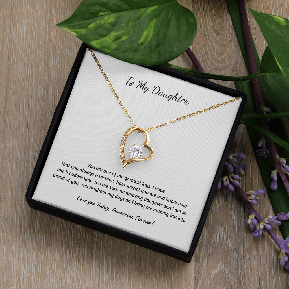 To My Daughter | Forever Love Necklace
